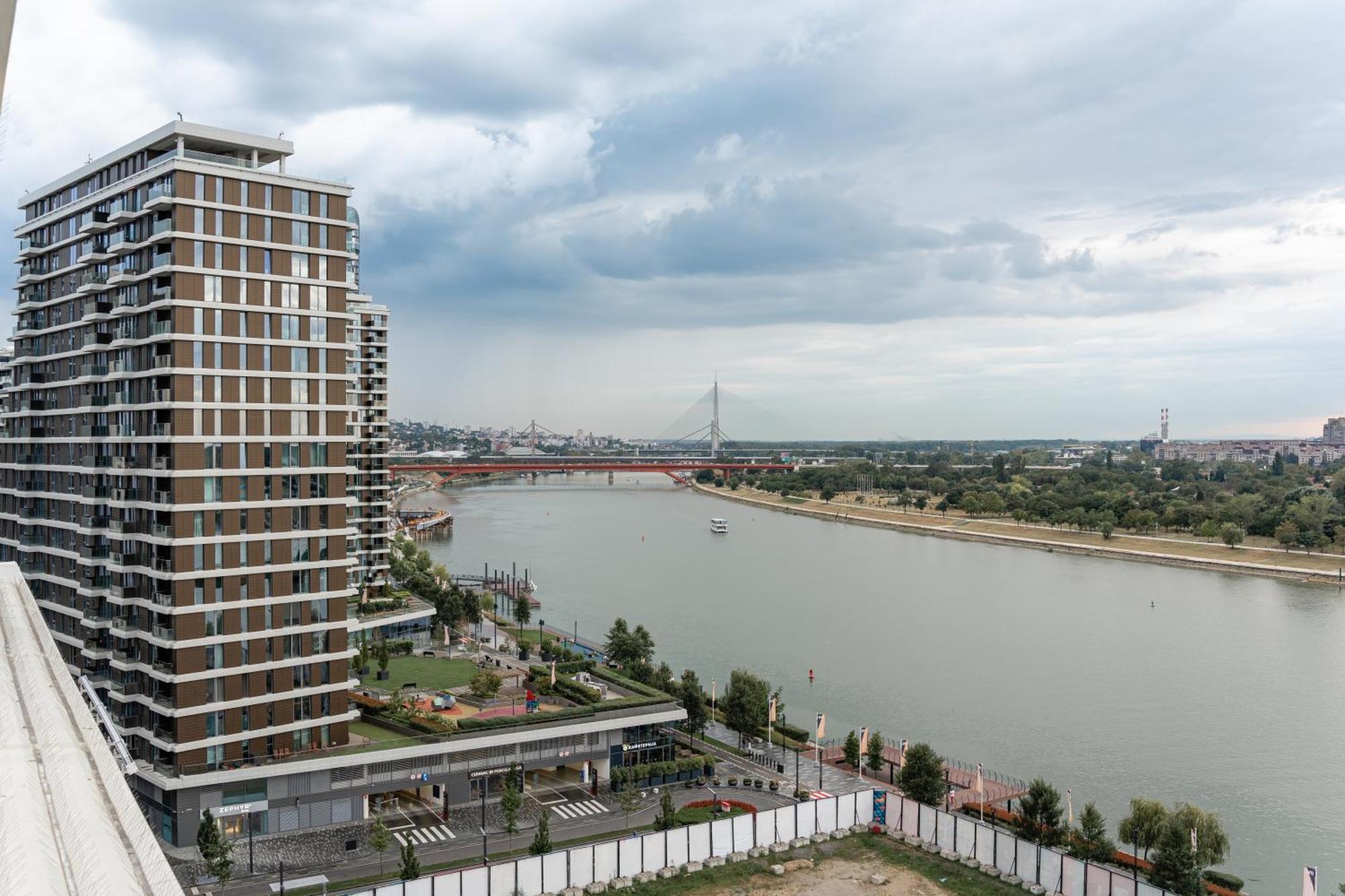 Apartamento Sinfonia Lux Belgrado Exterior foto